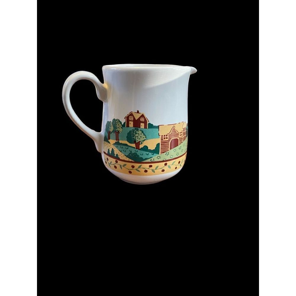 Vintage Corelle Stoneware creamer‎
